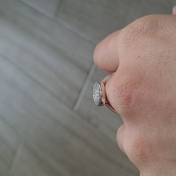 Monica Vinader Fiji Large Button Stacking ring - Picture 10 of 14